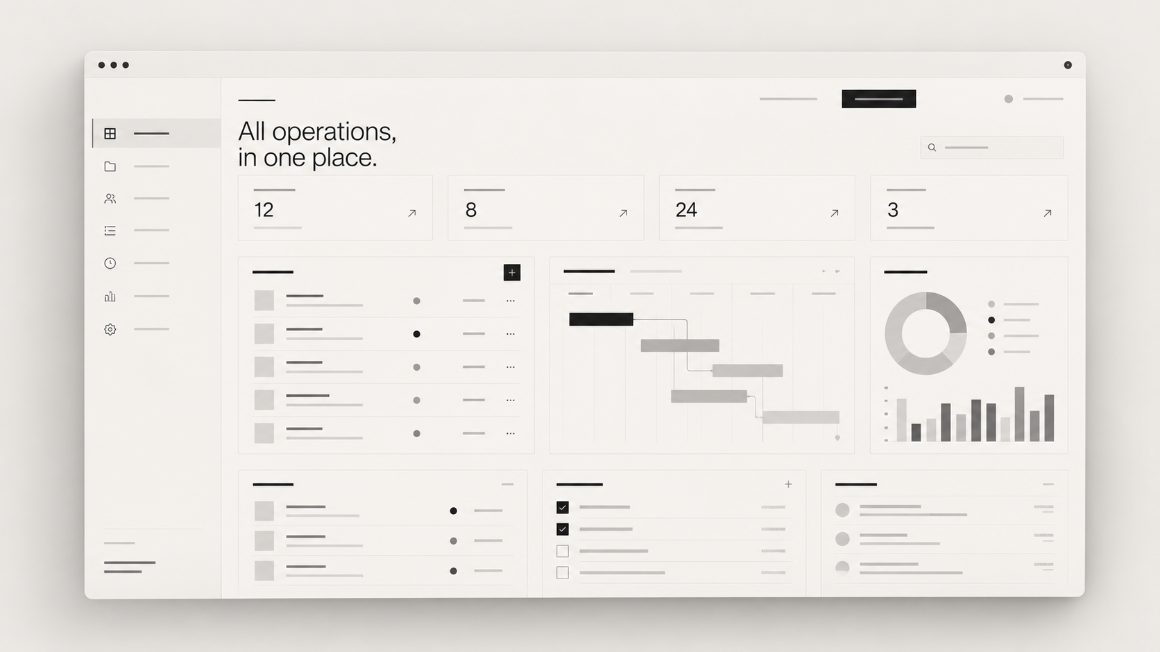 Custom software Custom software system designed by WE ARE LEBA