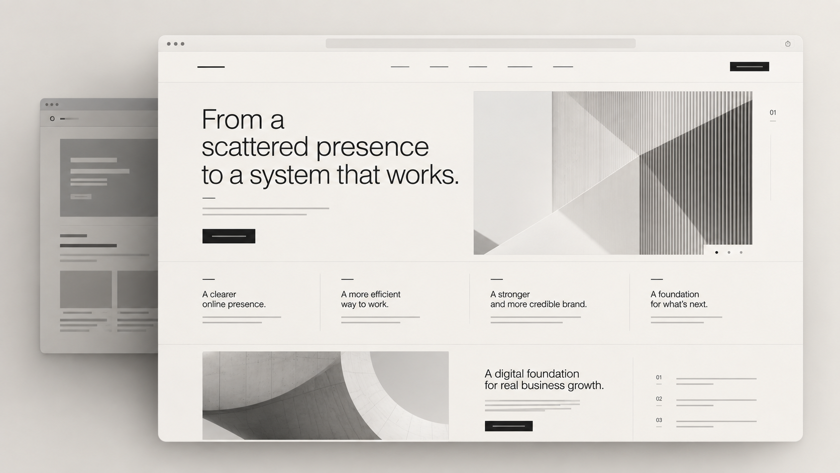 Website design Professional website design by WE ARE LEBA